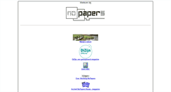 Desktop Screenshot of nopapers.nl